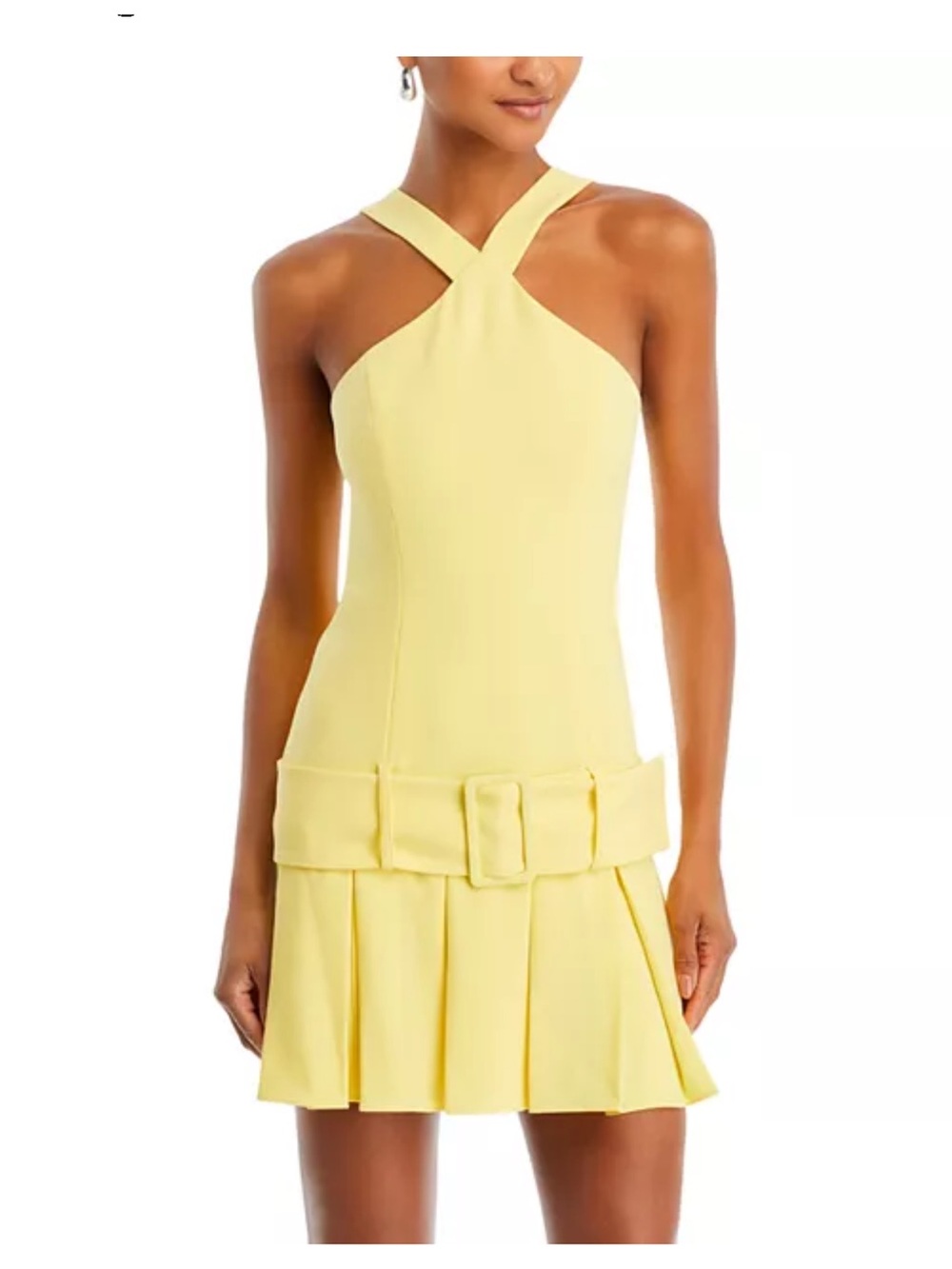 Anthropologie Black Halo Adalyn Mini Dress NWT
